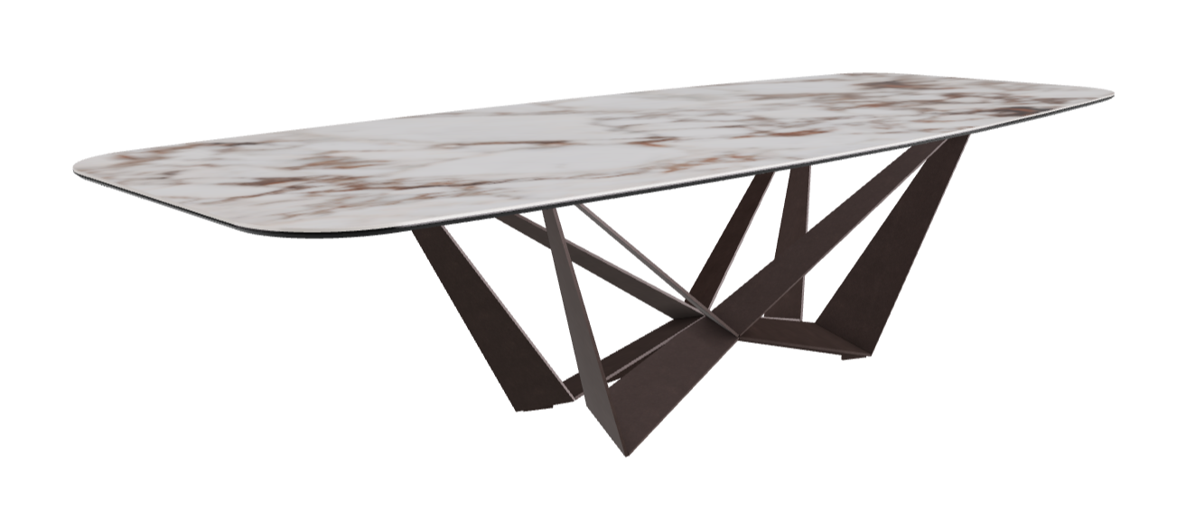 Cattelan Italia Skorpio Keramik Barrel Shaped Dining Table 300 & 320