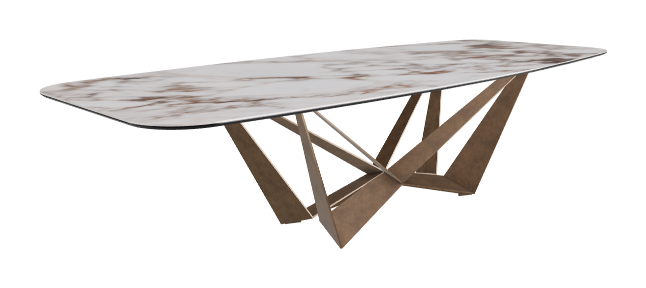 Cattelan Italia Skorpio Keramik Barrel Shaped Dining Table 300 & 320