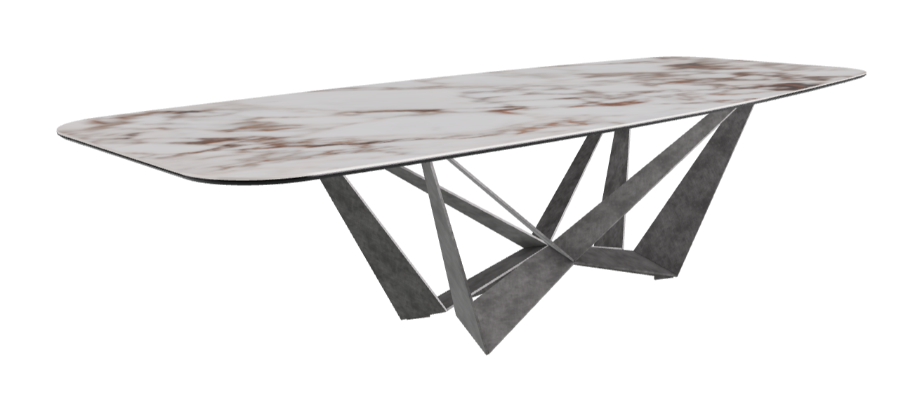 Cattelan Italia Skorpio Keramik Barrel Shaped Dining Table 300 & 320