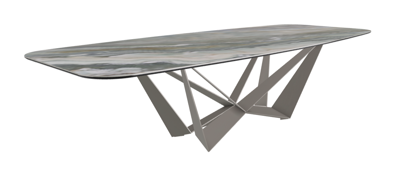 Cattelan Italia Skorpio Keramik Barrel Shaped Dining Table 300 & 320