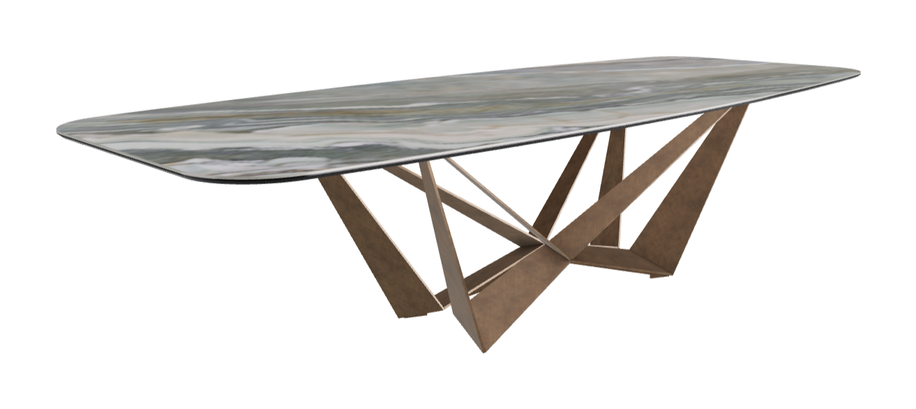Cattelan Italia Skorpio Keramik Barrel Shaped Dining Table 300 & 320