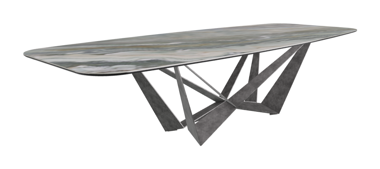 Cattelan Italia Skorpio Keramik Barrel Shaped Dining Table 300 & 320