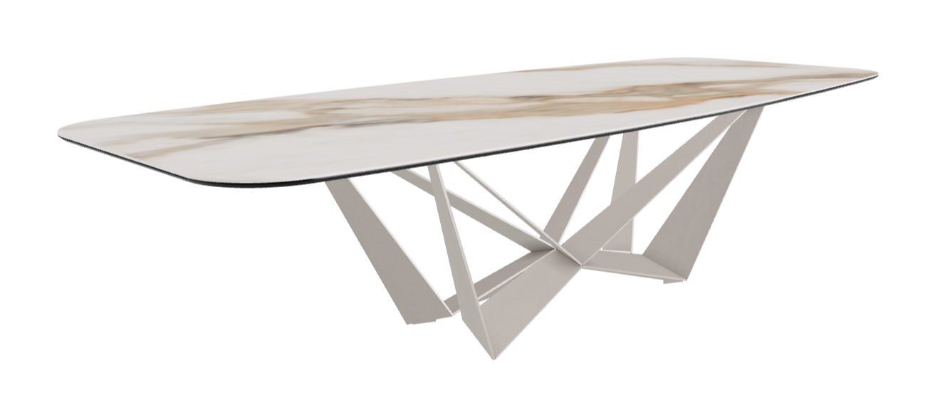 Cattelan Italia Skorpio Keramik Barrel Shaped Dining Table 300 & 320