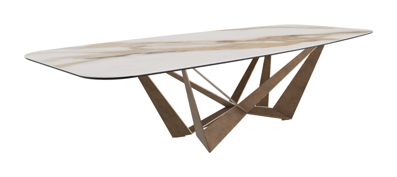 Cattelan Italia Skorpio Keramik Barrel Shaped Dining Table 300 & 320
