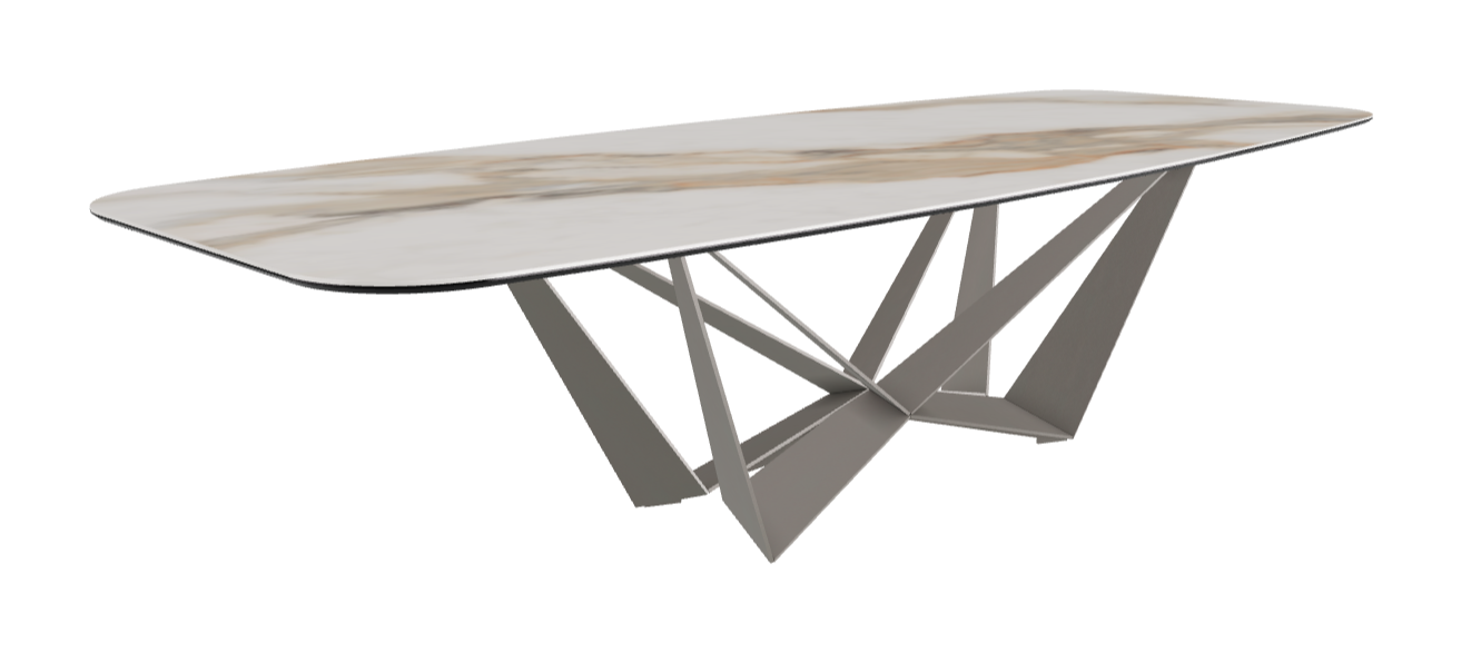 Cattelan Italia Skorpio Keramik Barrel Shaped Dining Table 300 & 320