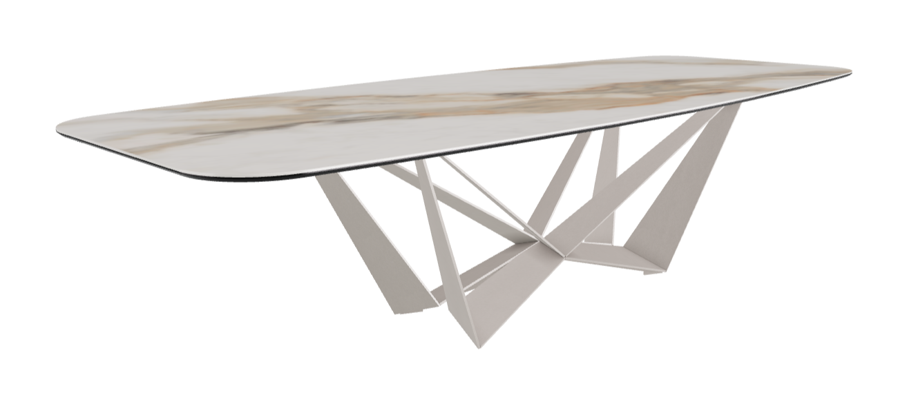 Cattelan Italia Skorpio Keramik Barrel Shaped Dining Table 300 & 320