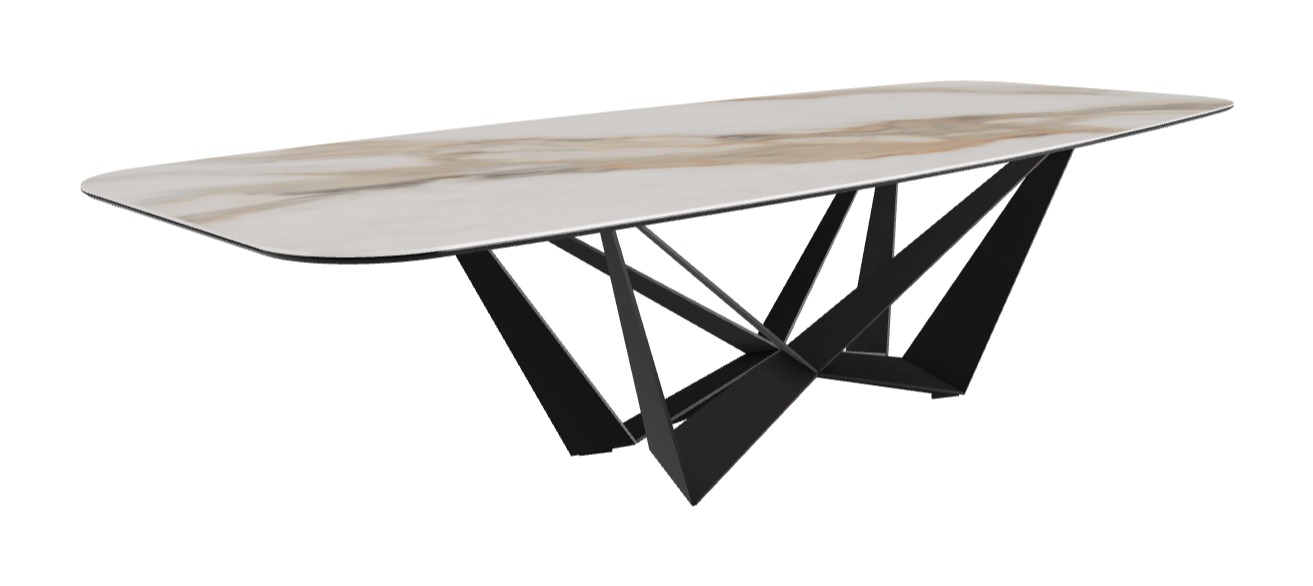 Cattelan Italia Skorpio Keramik Barrel Shaped Dining Table 300 & 320