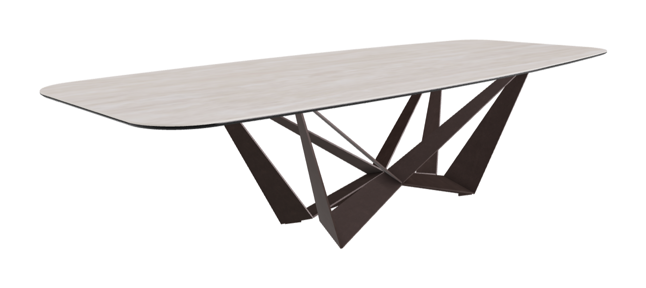 Cattelan Italia Skorpio Keramik Barrel Shaped Dining Table 300 & 320