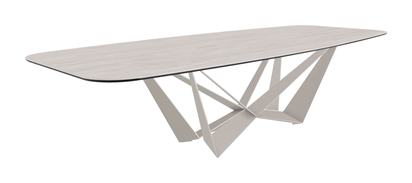 Cattelan Italia Skorpio Keramik Barrel Shaped Dining Table 300 & 320
