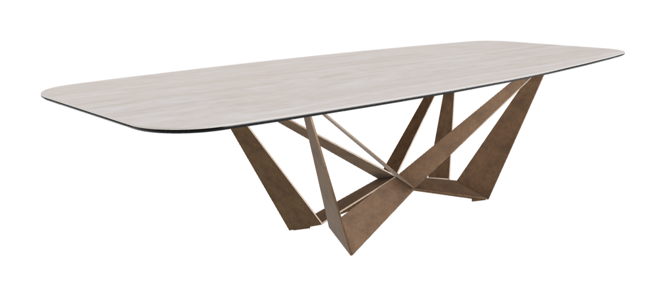 Cattelan Italia Skorpio Keramik Barrel Shaped Dining Table 300 & 320