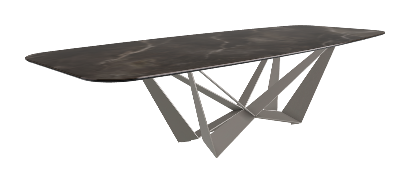 Cattelan Italia Skorpio Keramik Barrel Shaped Dining Table 300 & 320