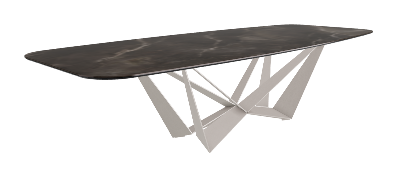 Cattelan Italia Skorpio Keramik Barrel Shaped Dining Table 300 & 320