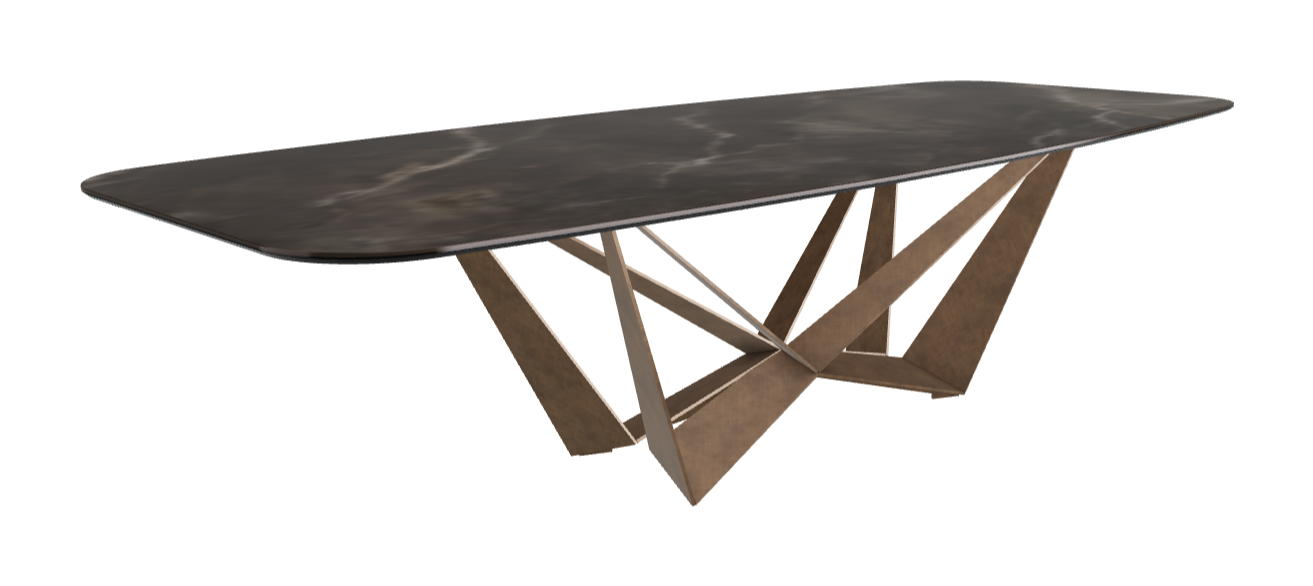 Cattelan Italia Skorpio Keramik Barrel Shaped Dining Table 300 & 320
