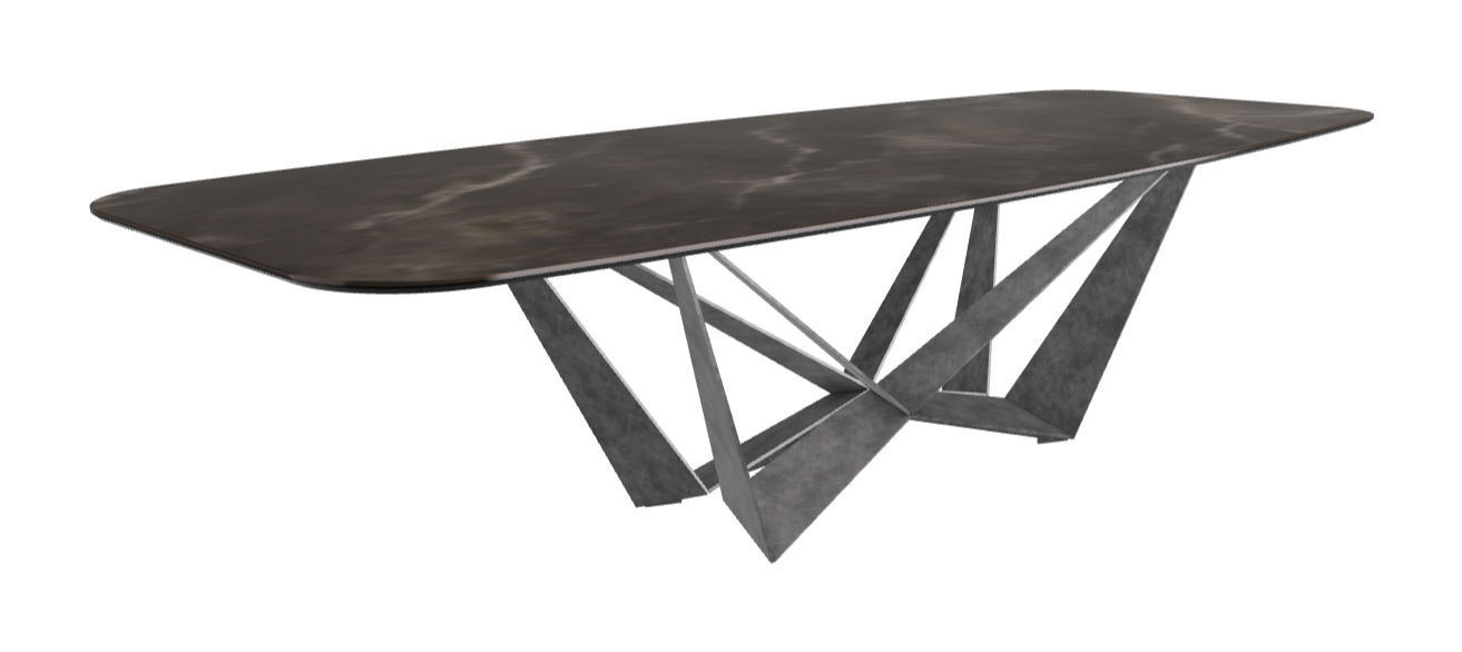 Cattelan Italia Skorpio Keramik Barrel Shaped Dining Table 300 & 320