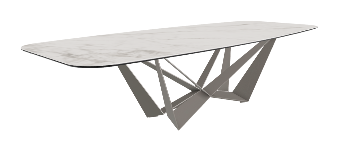 Cattelan Italia Skorpio Keramik Barrel Shaped Dining Table 300 & 320
