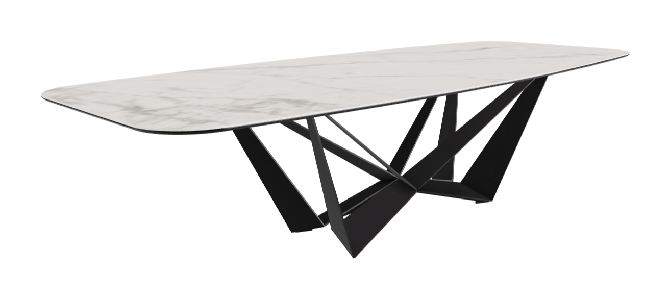 Cattelan Italia Skorpio Keramik Barrel Shaped Dining Table 300 & 320