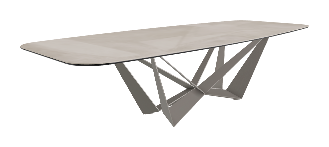 Cattelan Italia Skorpio Keramik Barrel Shaped Dining Table 300 & 320