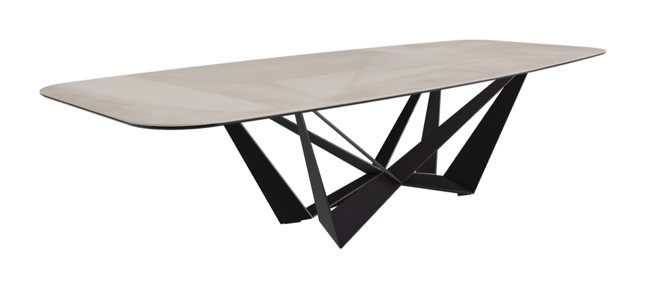 Cattelan Italia Skorpio Keramik Barrel Shaped Dining Table 300 & 320