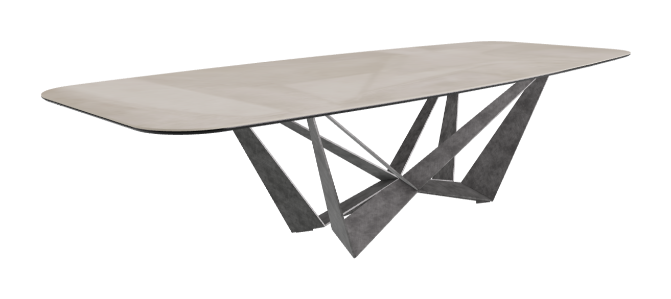 Cattelan Italia Skorpio Keramik Barrel Shaped Dining Table 300 & 320