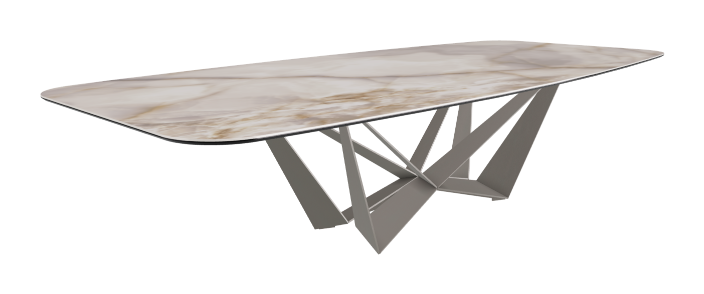 Cattelan Italia Skorpio Keramik Barrel Shaped Dining Table 300 & 320