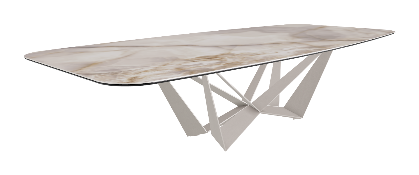 Cattelan Italia Skorpio Keramik Barrel Shaped Dining Table 300 & 320