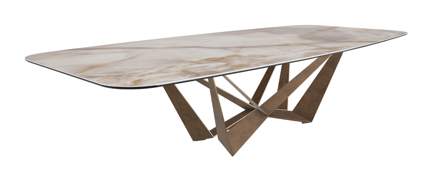 Cattelan Italia Skorpio Keramik Barrel Shaped Dining Table 300 & 320
