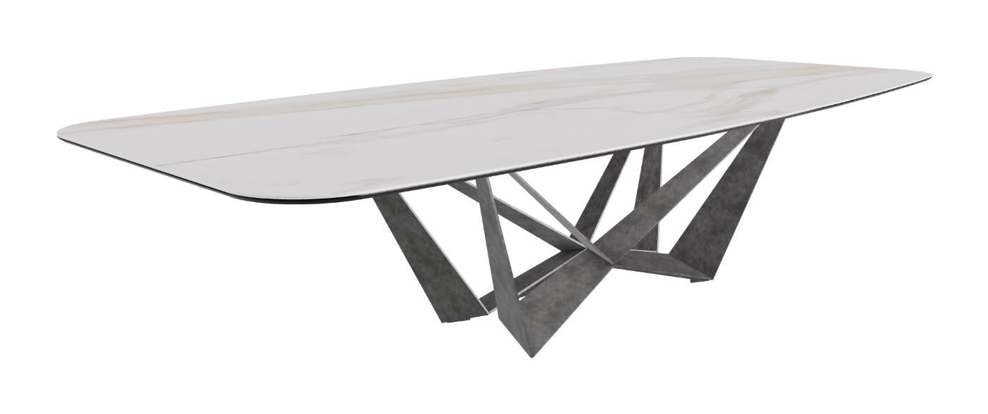 Cattelan Italia Skorpio Keramik Barrel Shaped Dining Table 300 & 320