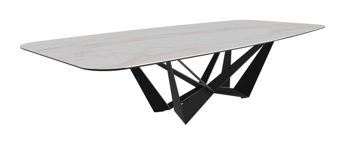 Cattelan Italia Skorpio Keramik Barrel Shaped Dining Table 300 & 320