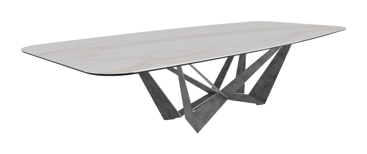Cattelan Italia Skorpio Keramik Barrel Shaped Dining Table 300 & 320