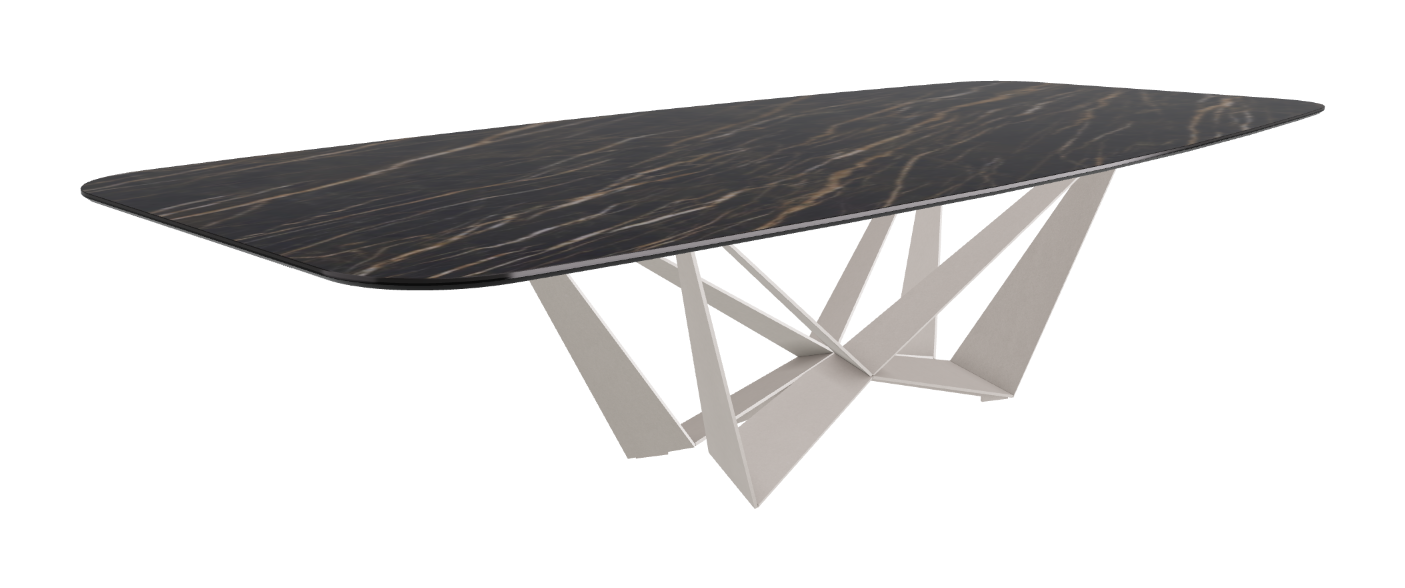 Cattelan Italia Skorpio Keramik Barrel Shaped Dining Table 300 & 320