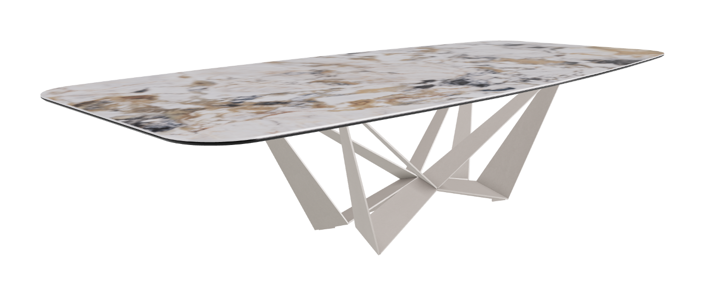 Cattelan Italia Skorpio Keramik Barrel Shaped Dining Table 300 & 320