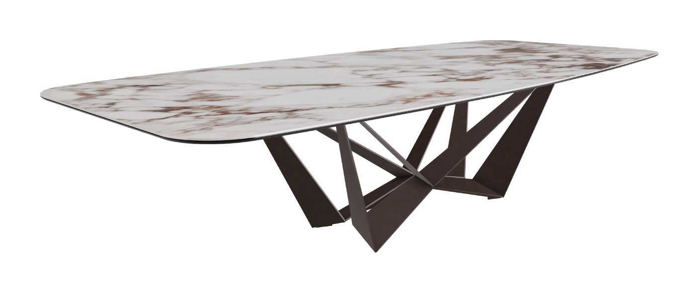 Cattelan Italia Skorpio Keramik Barrel Shaped Dining Table 300 & 320