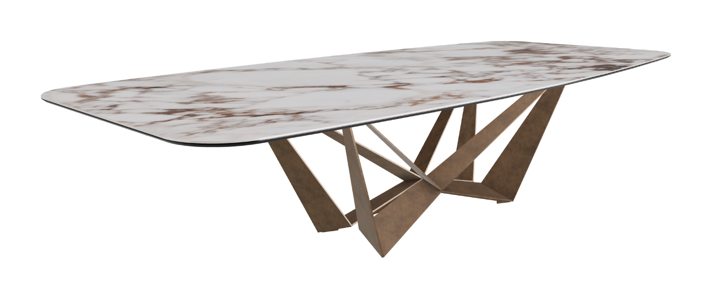 Cattelan Italia Skorpio Keramik Barrel Shaped Dining Table 300 & 320