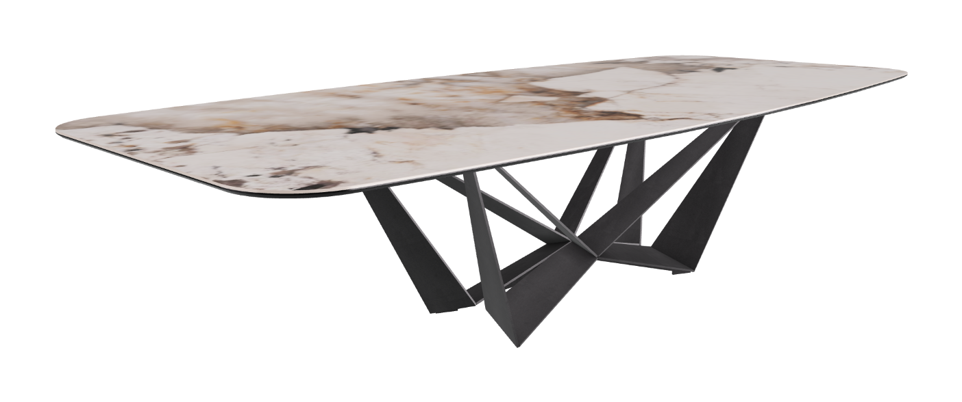Cattelan Italia Skorpio Keramik Barrel Shaped Dining Table 300 & 320