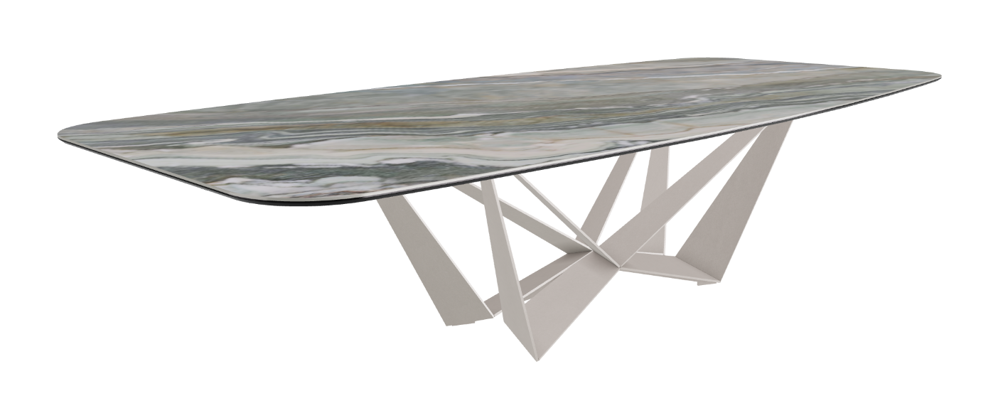 Cattelan Italia Skorpio Keramik Barrel Shaped Dining Table 300 & 320
