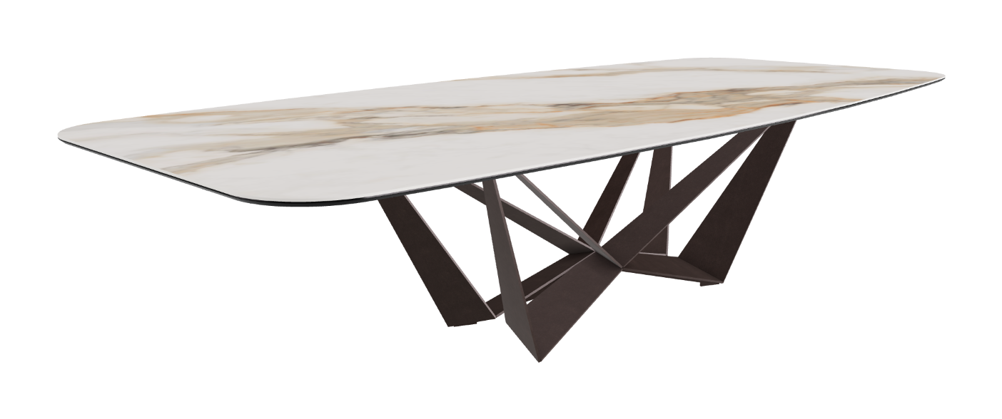 Cattelan Italia Skorpio Keramik Barrel Shaped Dining Table 300 & 320