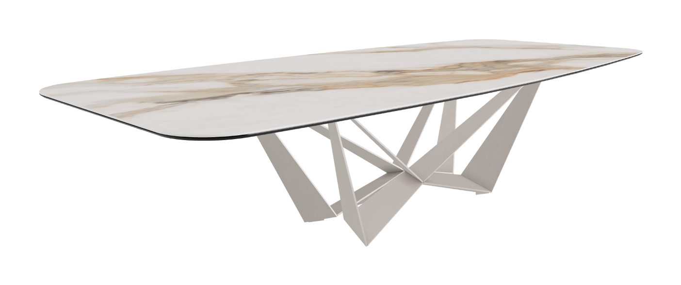 Cattelan Italia Skorpio Keramik Barrel Shaped Dining Table 300 & 320
