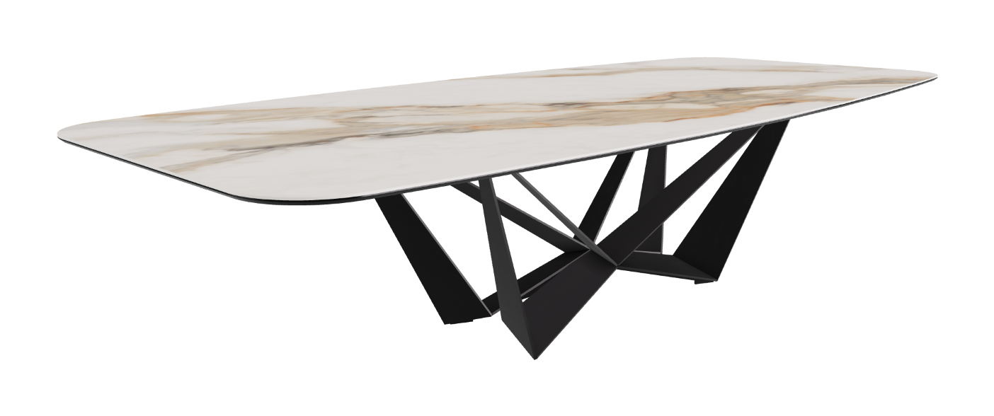 Cattelan Italia Skorpio Keramik Barrel Shaped Dining Table 300 & 320