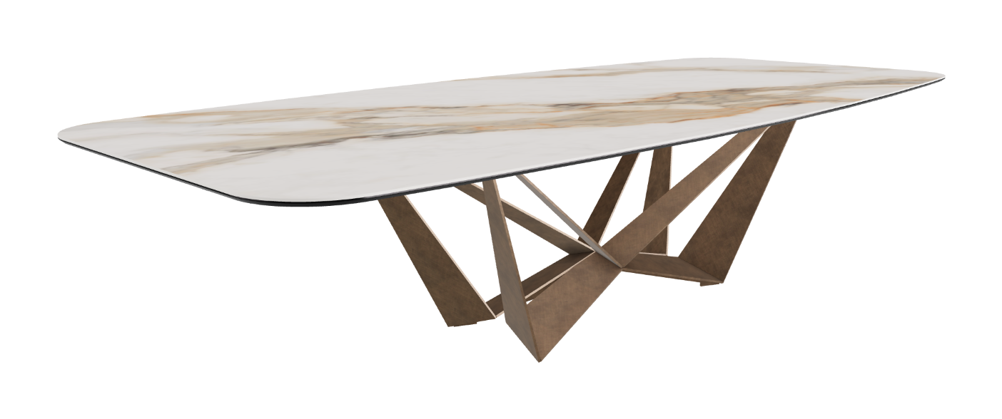 Cattelan Italia Skorpio Keramik Barrel Shaped Dining Table 300 & 320