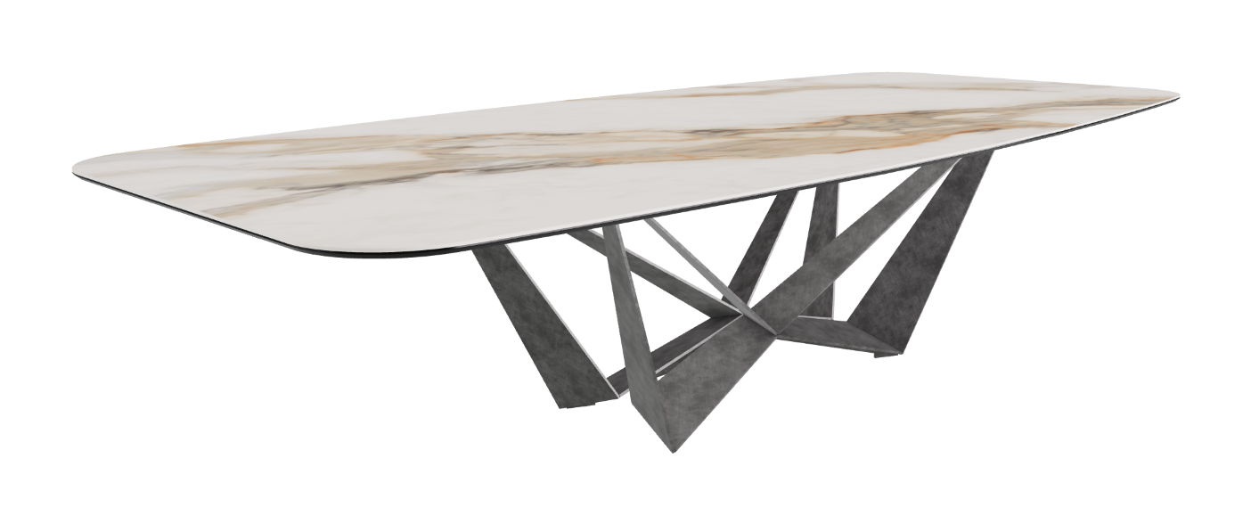 Cattelan Italia Skorpio Keramik Barrel Shaped Dining Table 300 & 320