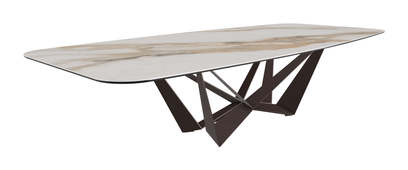 Cattelan Italia Skorpio Keramik Barrel Shaped Dining Table 300 & 320