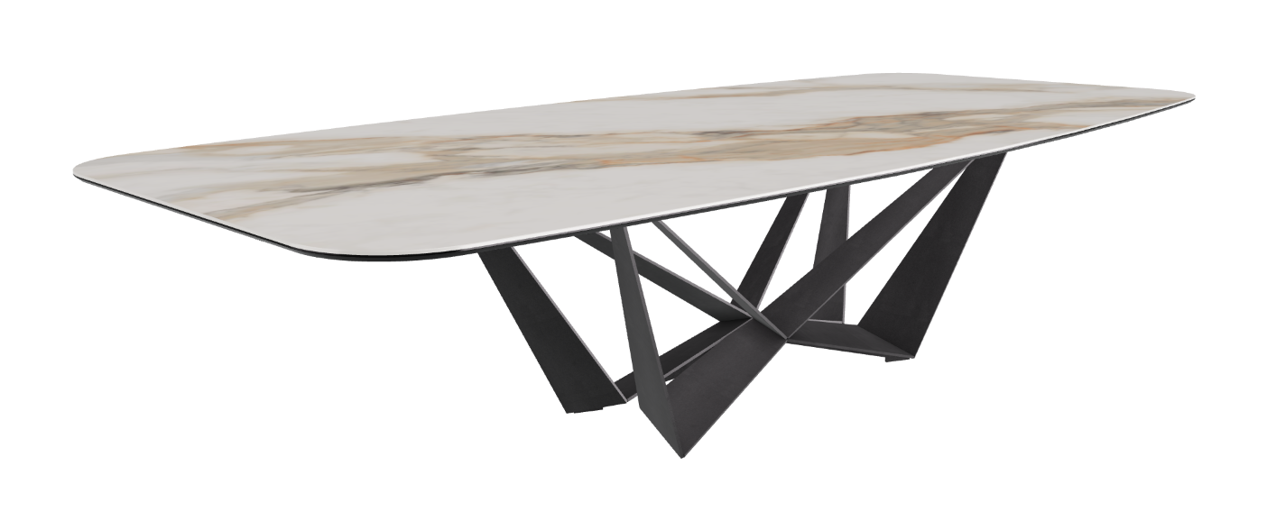 Cattelan Italia Skorpio Keramik Barrel Shaped Dining Table 300 & 320
