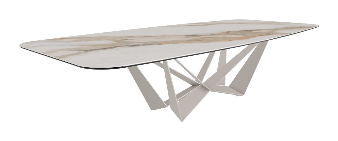 Cattelan Italia Skorpio Keramik Barrel Shaped Dining Table 300 & 320