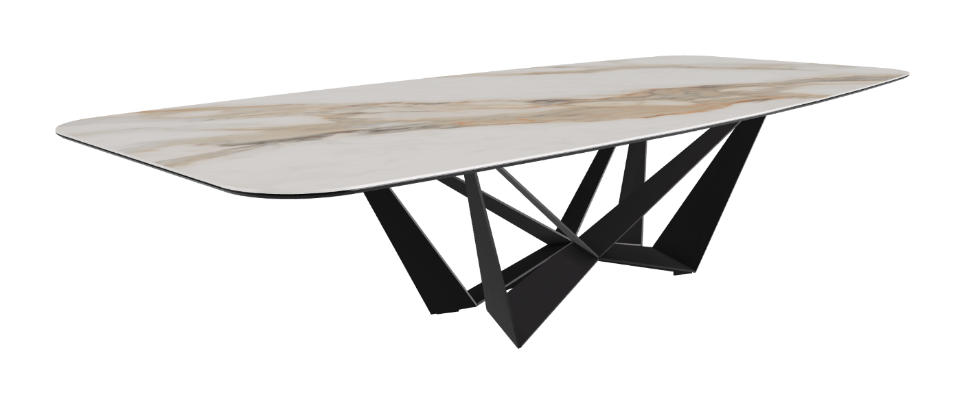 Cattelan Italia Skorpio Keramik Barrel Shaped Dining Table 300 & 320