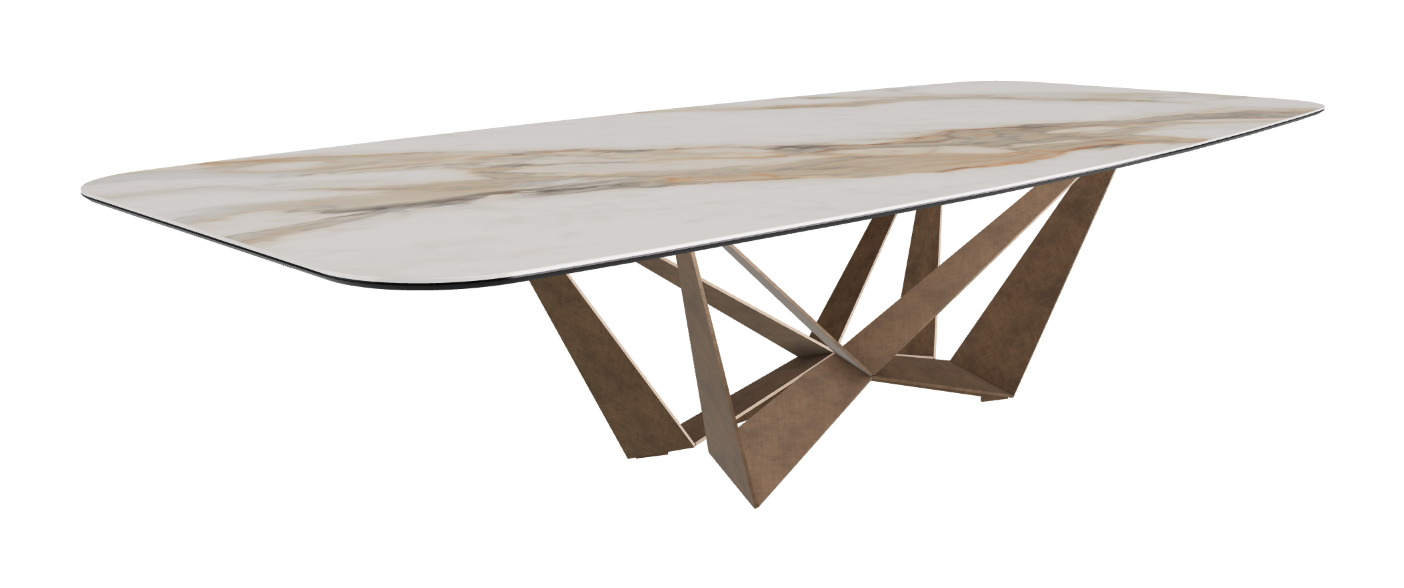 Cattelan Italia Skorpio Keramik Barrel Shaped Dining Table 300 & 320