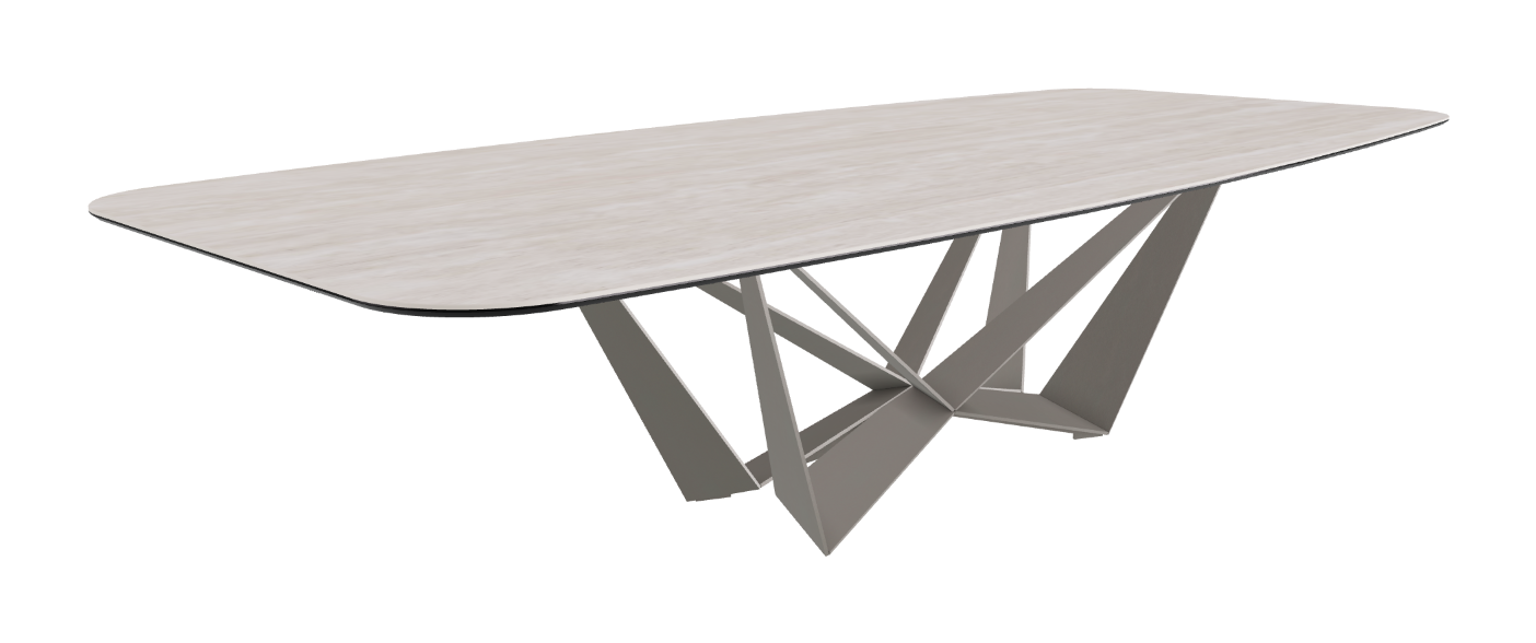 Cattelan Italia Skorpio Keramik Barrel Shaped Dining Table 300 & 320