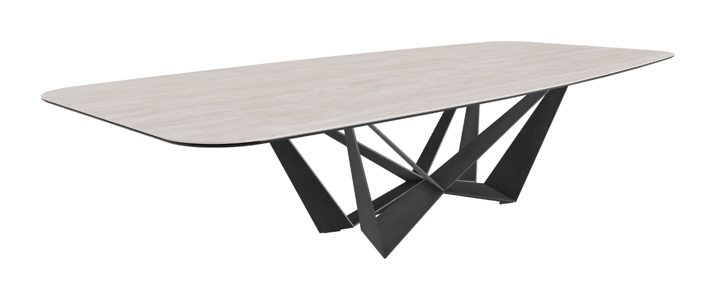 Cattelan Italia Skorpio Keramik Barrel Shaped Dining Table 300 & 320