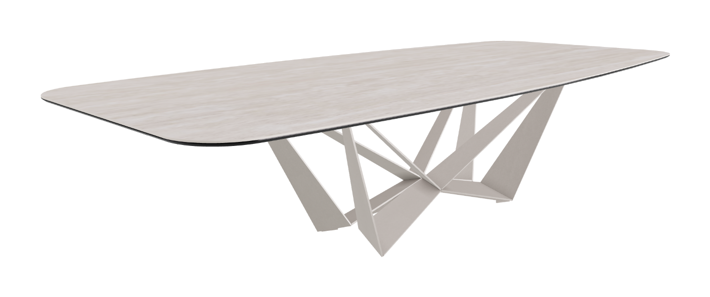 Cattelan Italia Skorpio Keramik Barrel Shaped Dining Table 300 & 320