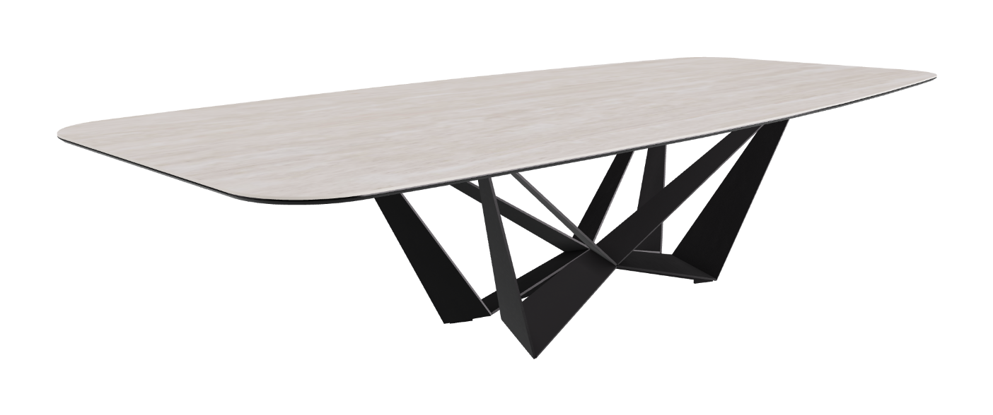 Cattelan Italia Skorpio Keramik Barrel Shaped Dining Table 300 & 320