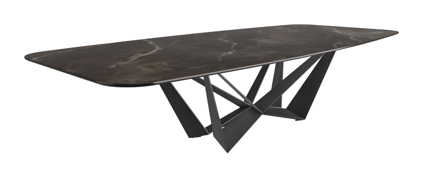 Cattelan Italia Skorpio Keramik Barrel Shaped Dining Table 300 & 320